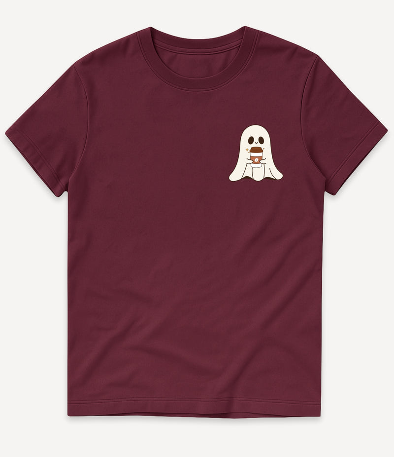 SMALL COFFEE GHOST T-SHIRT