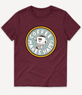 COFFEE MAKES HAPPY T-SHIRT - Image 3