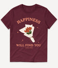 HAPPINESS WILL FIND YOU T-SHIRT - Image 3