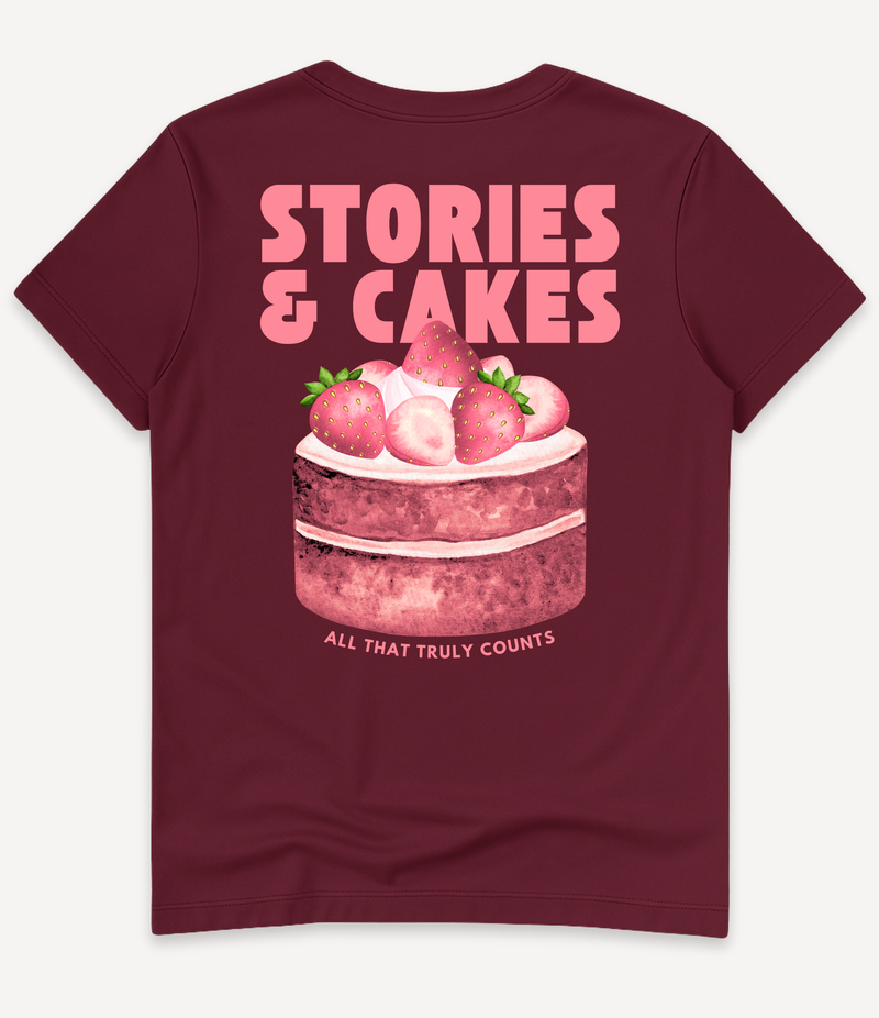 STORIES AND CAKES T-SHIRT