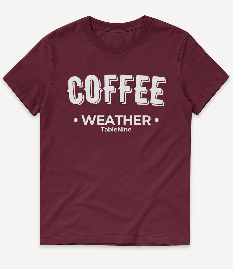 COFFEE WEATHER T-SHIRT