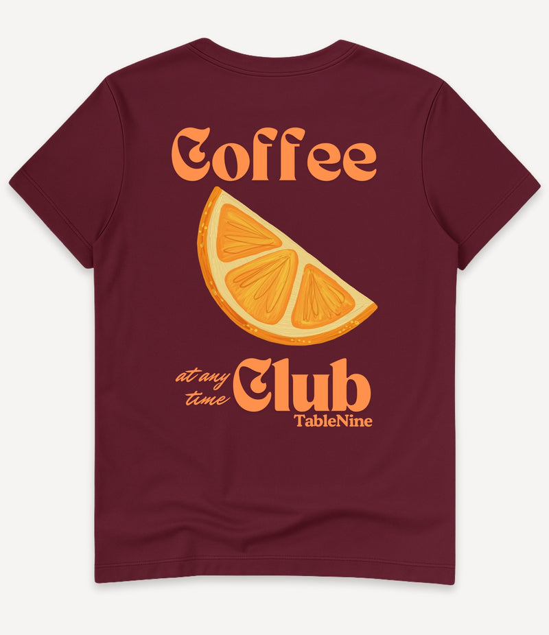 ORANGE COFFEE CLUB T-SHIRT
