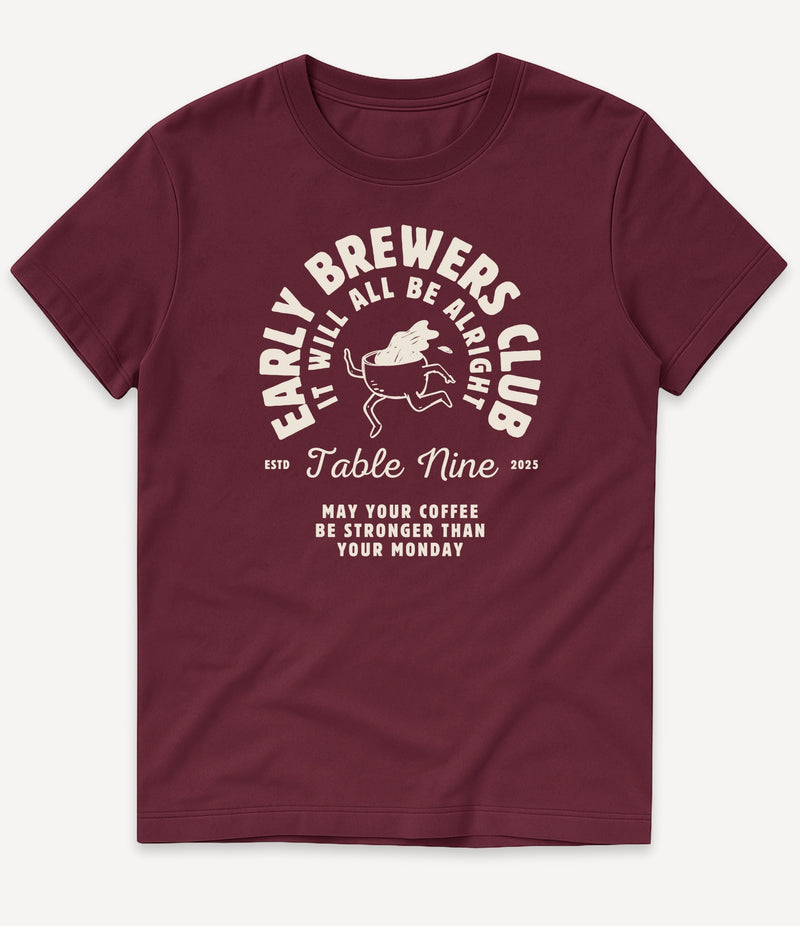 EARLY BREWERS CLUB T-SHIRT