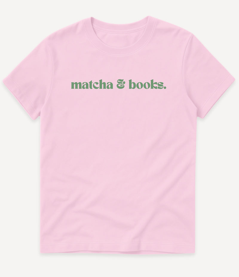 MATCHA & BOOKS T-SHIRT