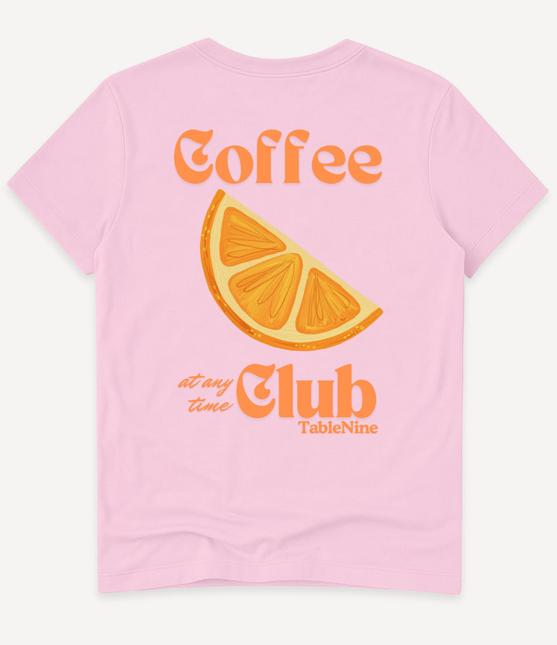 ORANGE COFFEE CLUB T-SHIRT