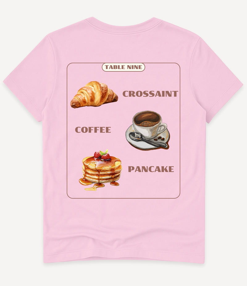 BREAKFAST MENU T-SHIRT