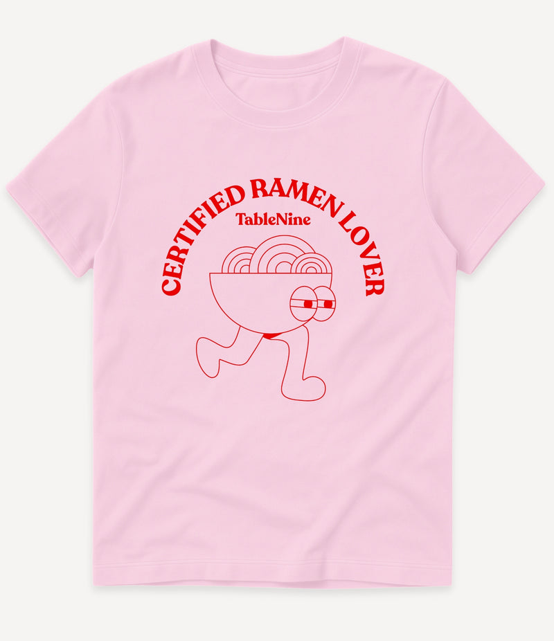 CERTIFIED RAMEN LOVER T-SHIRT