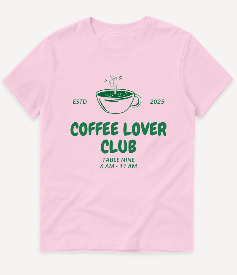 COFFEE LOVER CLUB 2025 T-SHIRT