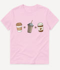 3 COFFEE CUPS T-SHIRT - Image 6