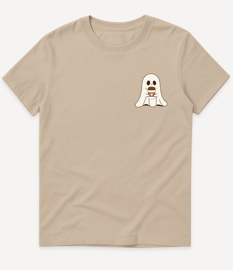 SMALL COFFEE GHOST T-SHIRT