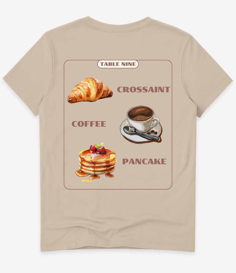 BREAKFAST MENU T-SHIRT