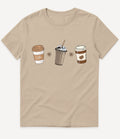 3 COFFEE CUPS T-SHIRT - Image 7