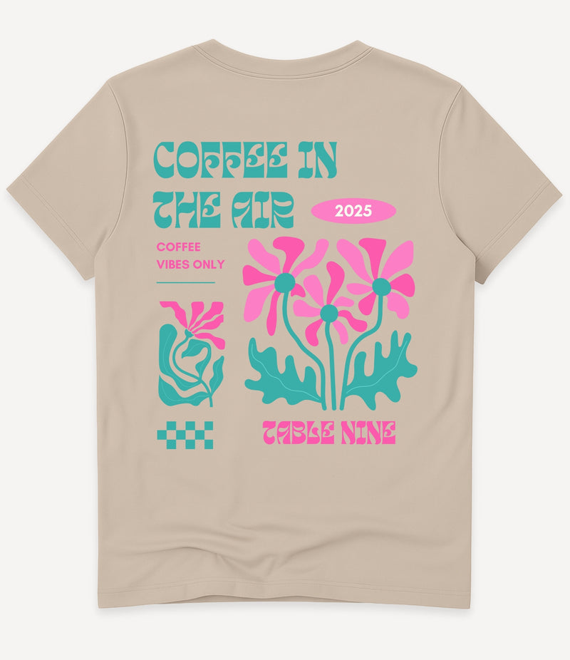 COFFEE IN THE AIR T-SHIRT