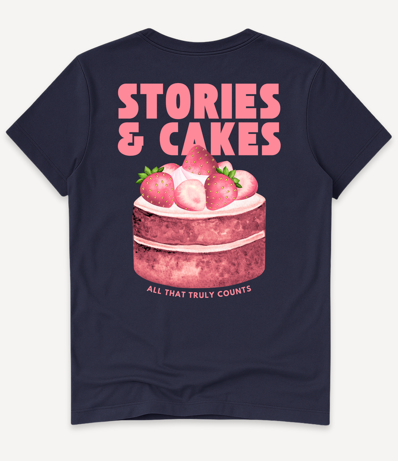 STORIES AND CAKES T-SHIRT