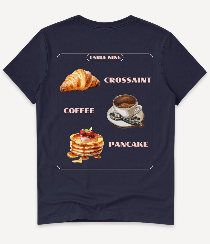 BREAKFAST MENU T-SHIRT