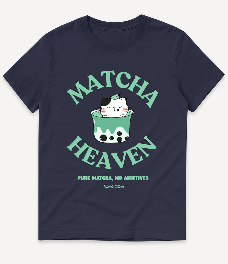 CAT MATCHA HEAVEN T-SHIRT