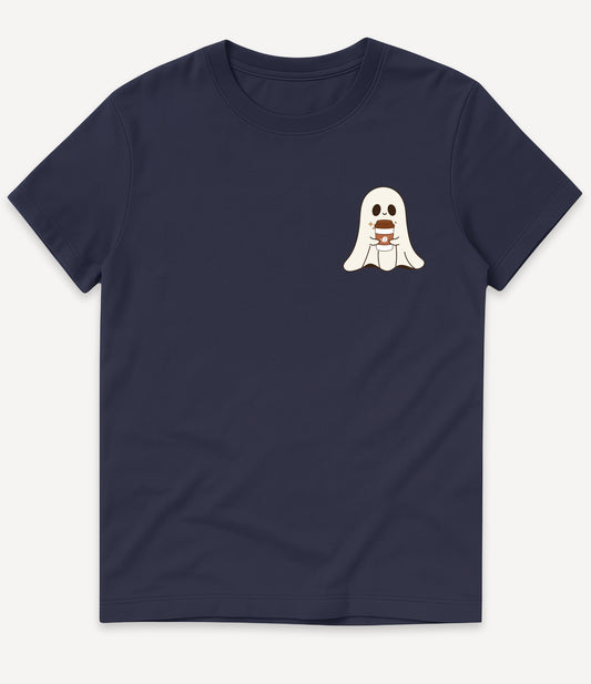 SMALL COFFEE GHOST T-SHIRT