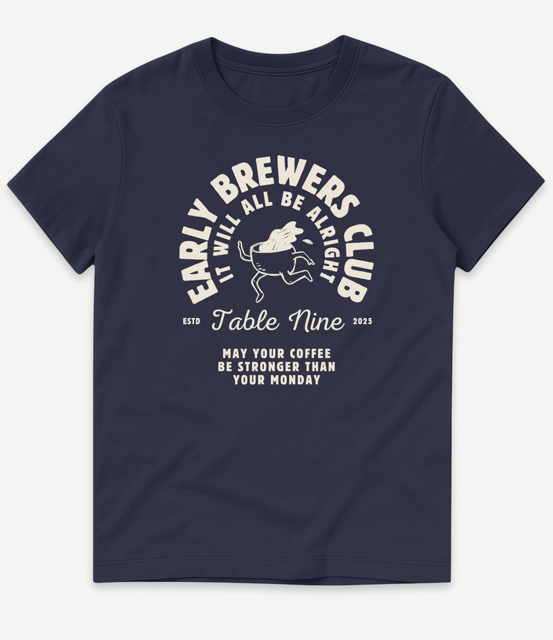 EARLY BREWERS CLUB T-SHIRT