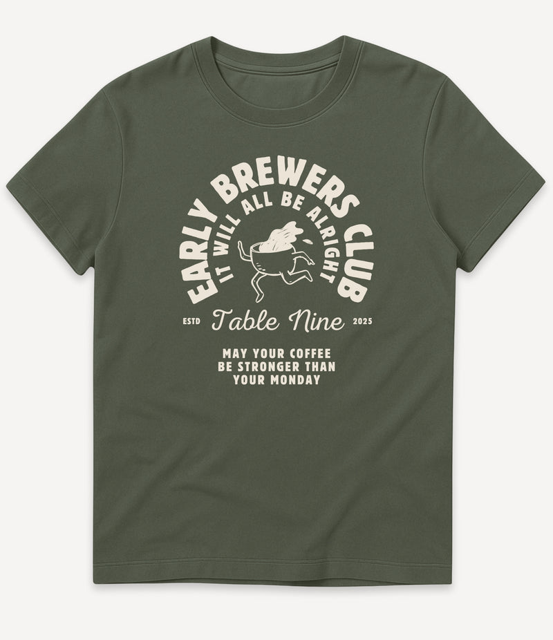 EARLY BREWERS CLUB T-SHIRT