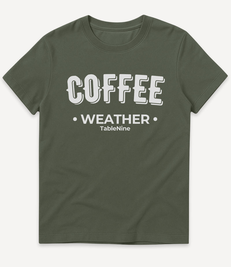 COFFEE WEATHER T-SHIRT