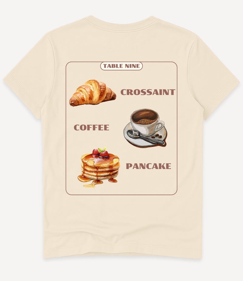 BREAKFAST MENU T-SHIRT