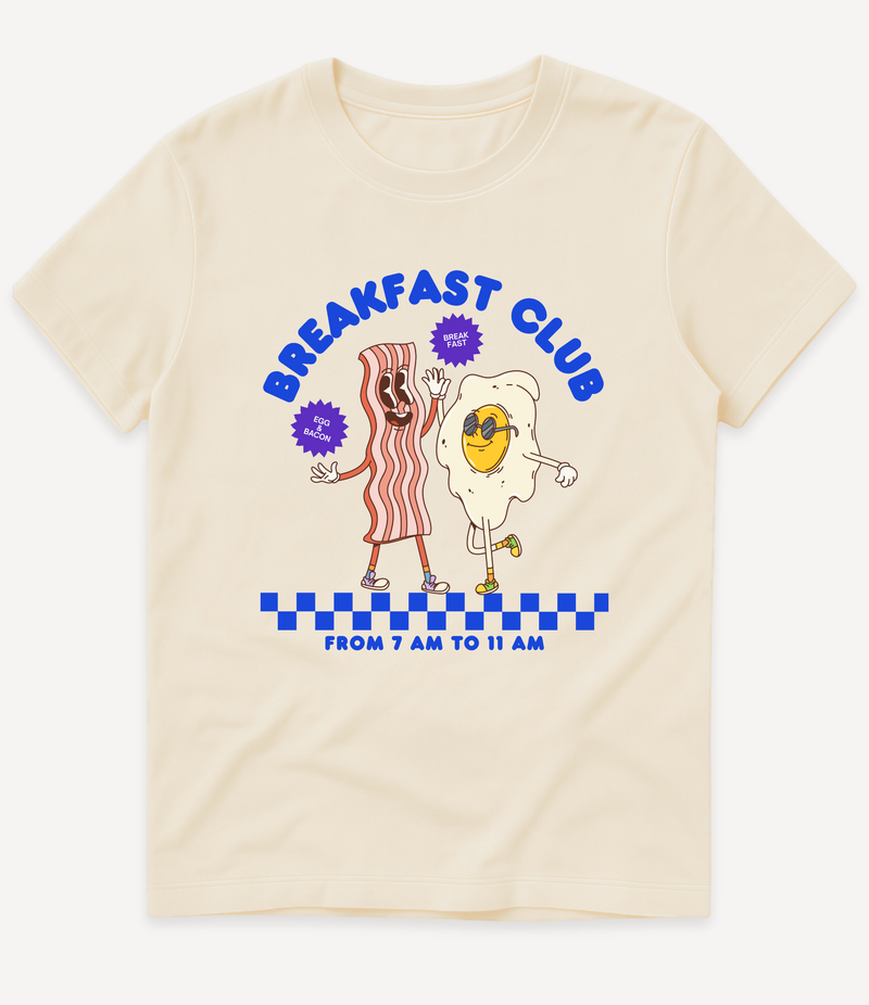 BREAKFAST EGG CLUB T-SHIRT