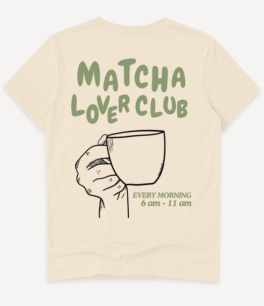 MATCHA LOVER CLUB T-SHIRT