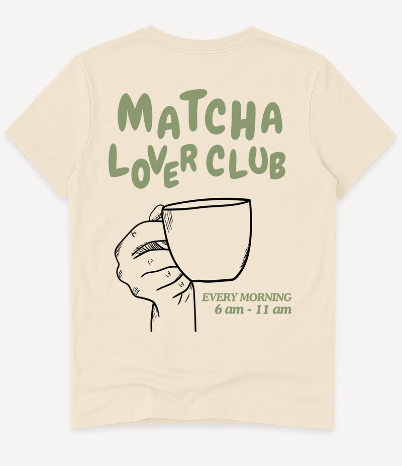 MATCHA LOVER CLUB T-SHIRT