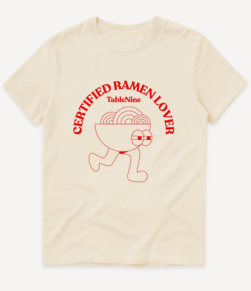 CERTIFIED RAMEN LOVER T-SHIRT