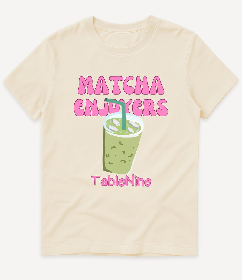 MATCHA ENJOYERS T-SHIRT