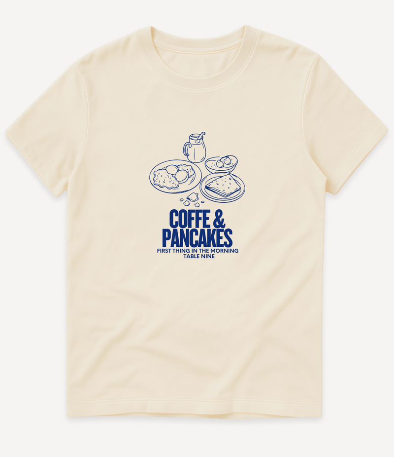 COFFEE & PANCAKES T-SHIRT
