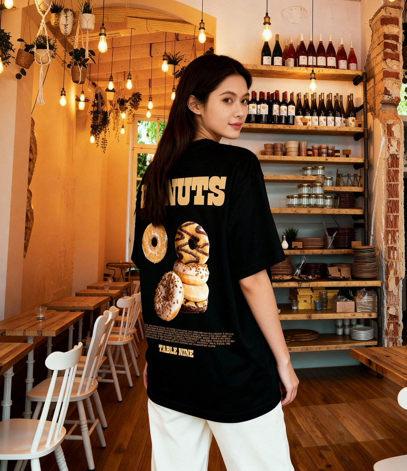 DONUTS OVERSIZED T-SHIRT