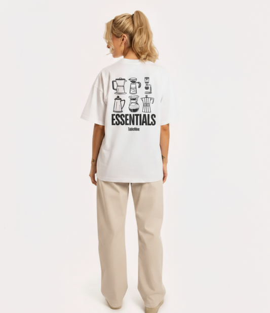 COFFEE ESSENTIALS OVERSIZED T-SHIRT