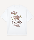SLEEPING SLOTH OVERSIZED T-SHIRT - Image 1