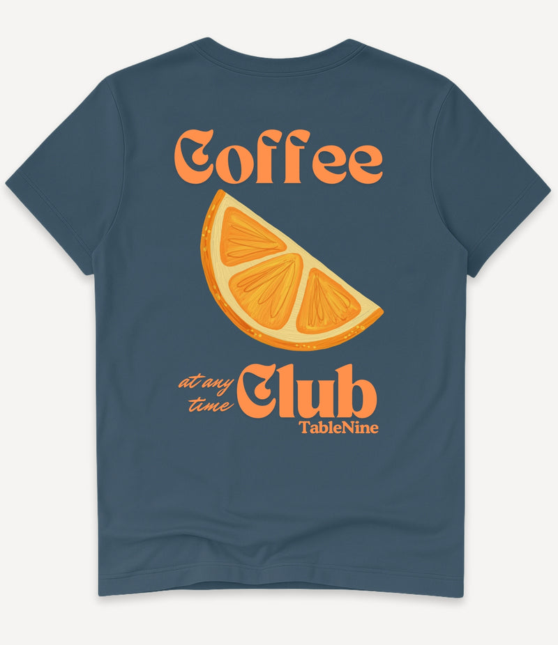 ORANGE COFFEE CLUB T-SHIRT