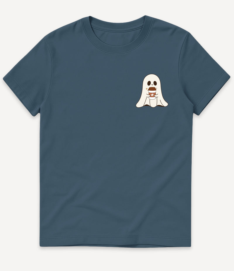 SMALL COFFEE GHOST T-SHIRT