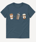 3 COFFEE CUPS T-SHIRT - Image 10