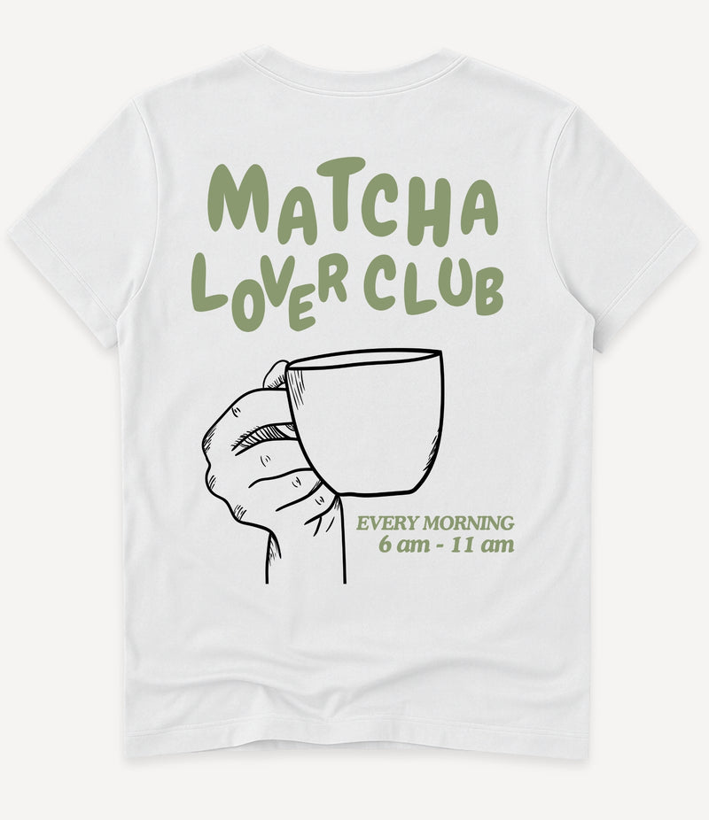 MATCHA LOVER CLUB T-SHIRT
