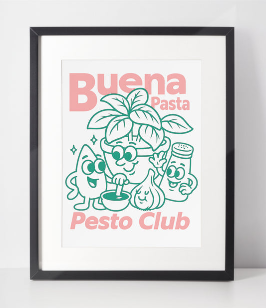 BUENA PASTA POSTER