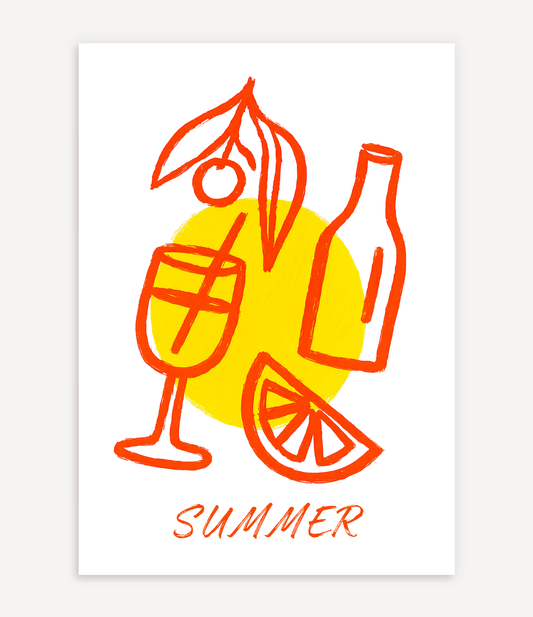 SUMMER VIBES POSTER