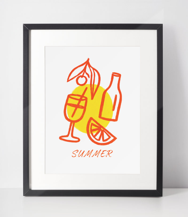 SUMMER VIBES POSTER
