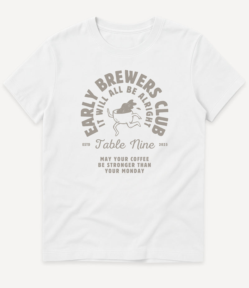 EARLY BREWERS CLUB T-SHIRT