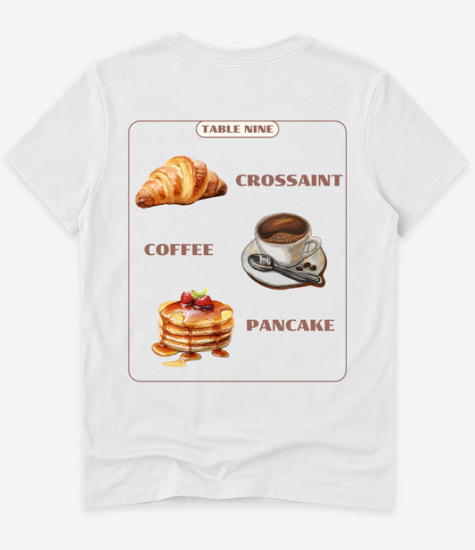 BREAKFAST MENU T-SHIRT