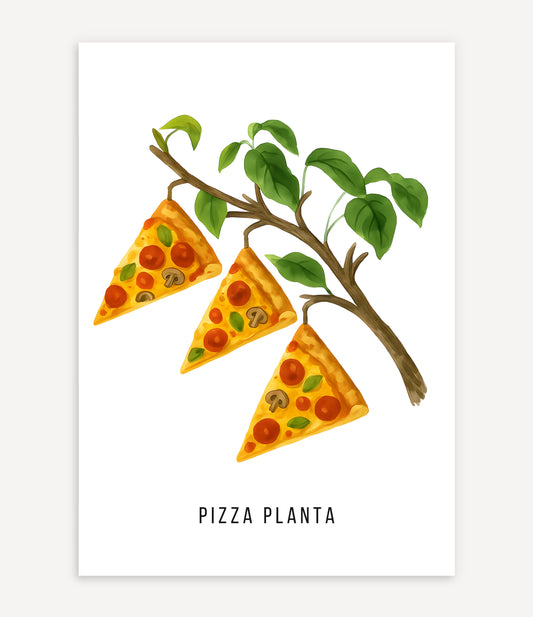 PIZZA PLANTA POSTER