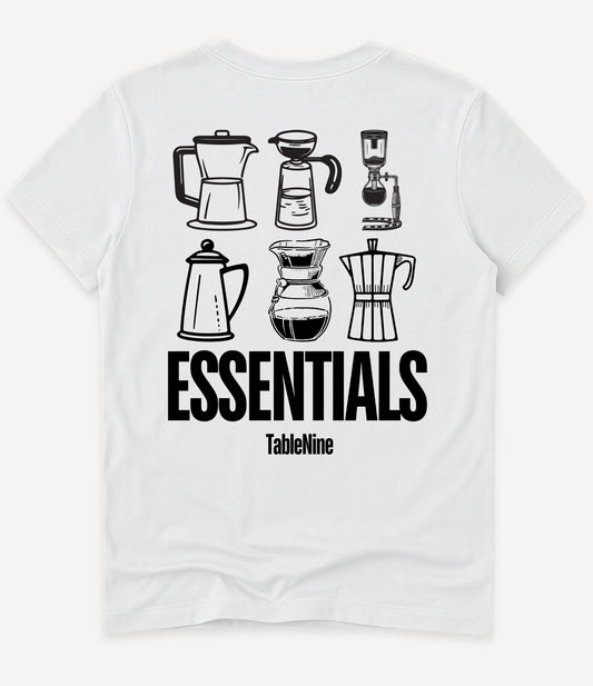 COFFEE ESSENTIALS T-SHIRT