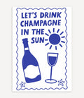 CHAMPAGNE IN THE SUN POSTER - Image 1