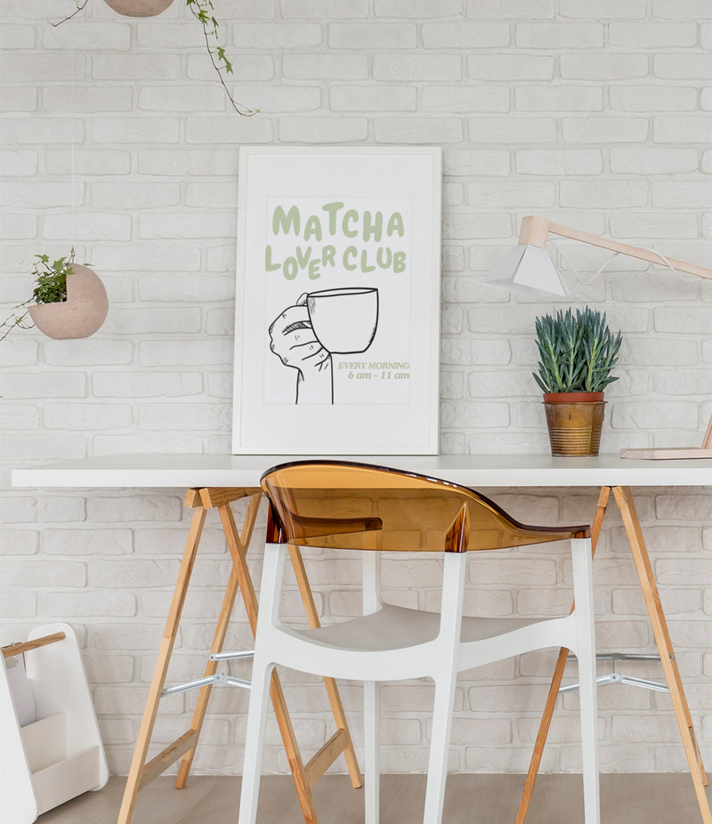 MATCHA LOVER CLUB POSTER