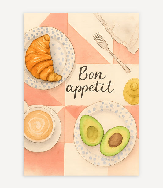 BON APPETIT POSTER