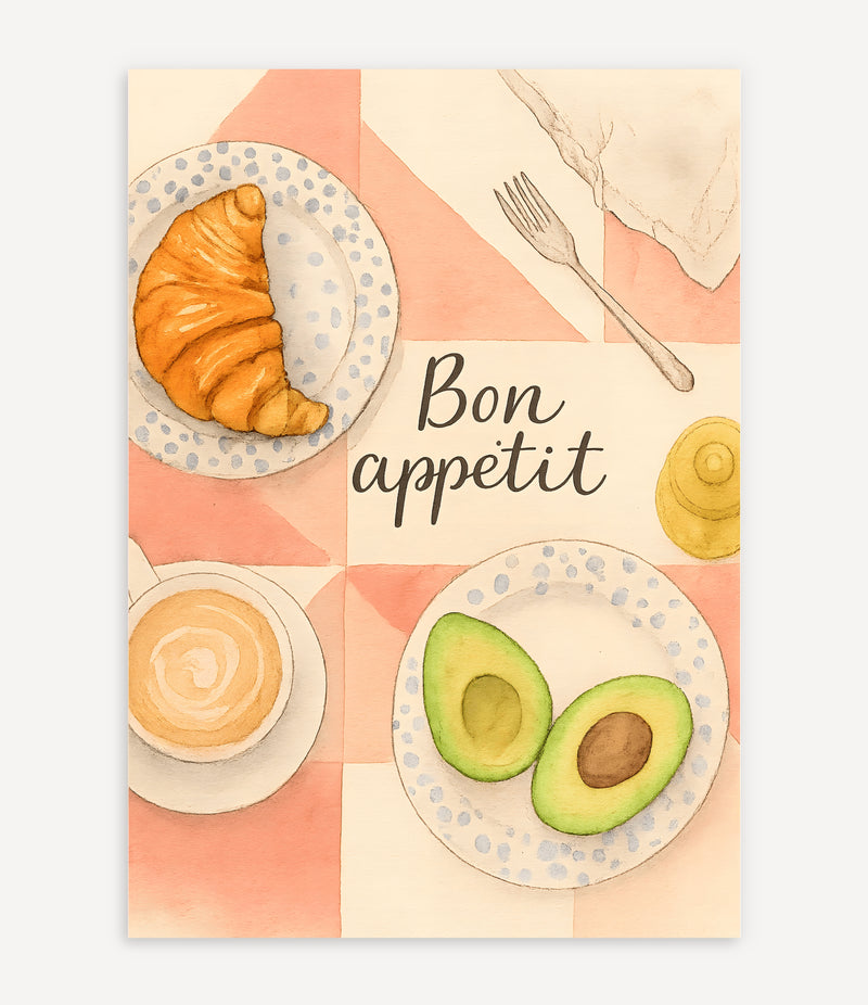BON APPETIT POSTER