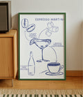 ESPRESSO MARTINI BLUE POSTER - Image 2